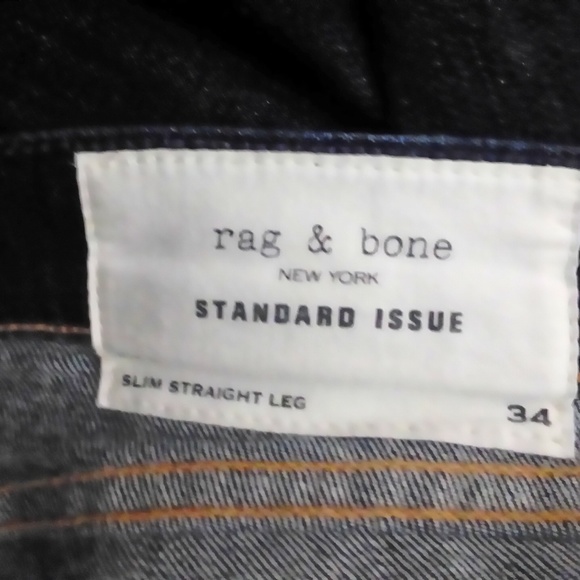 RAG & BONE Fit 3 In Heritage Size 34 Inseam 29 - Picture 12 of 12